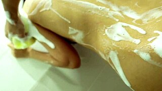 amateur couple gets steamy in the bathroom with wet pussy licking and spanking early morning 😏