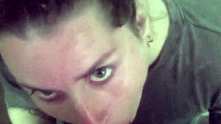 hey before work why don't you let me deepthroat and swallow all your cock like a slutty latina girlfriend in thong panties