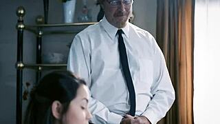 perverted bishop dick chibbles fucks crying latina teen hard