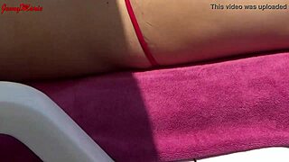 Sexy And Wet Bikini Jennymarie 2 Flashing Tits In Public!