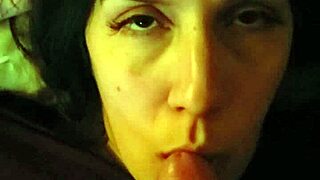 hot amateur sucks cock then takes deep throatfucking