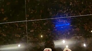 shemale ting xuan strolls outdoors and pees