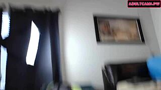 Young 18+ Brunette Gets Hard Doggystyle Assfucking