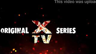 Alice Moon drinks piss and dives into DPP with three big cocks.