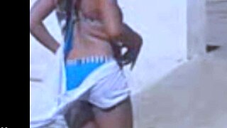 Wow, Check Out This Brazilian Lesbian Striptease with Clothes Ripped in Wild Action!