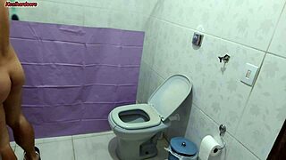 StepMom Puts Up a Curtain in the Bathroom Just to Watch Her Not-Son Bathing!