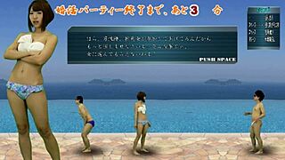 i love this ball kicking action game with japanese femdom cfnm fun