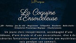 Hey, dive into this French ASMR fantasy with sensual jerk off instructions for ultimate orgasm