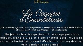 Hey, dive into this French ASMR fantasy with sensual jerk off instructions for ultimate orgasm