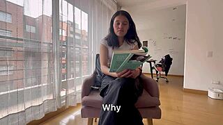 Ex-Girlfriend Leaves Charger Leads to Slutty Lesbian Fuck