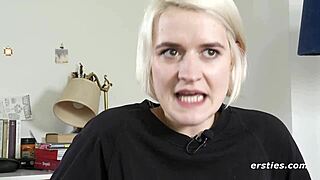 Luisa, you're having this drenching squirting orgasm with your big tits and pussy close up.