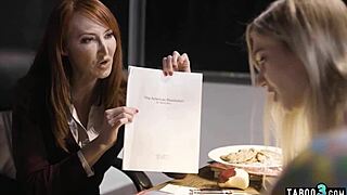 Teacher Commands Stepmom to Spank Naughty Stepdaughter Hard