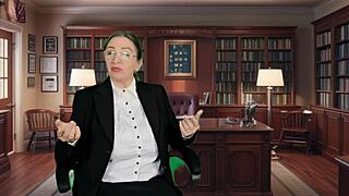 i feel so controlled by this hypnotic bully weapon against me as busty mature milf principal in roleplay