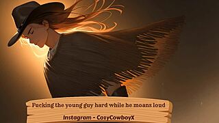 Bold Fucking of Young 18+ Guy with Loud Moaning and Intense Orgasm from Erotic Friend Session