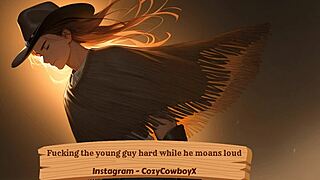 Bold Fucking of Young 18+ Guy with Loud Moaning and Intense Orgasm from Erotic Friend Session