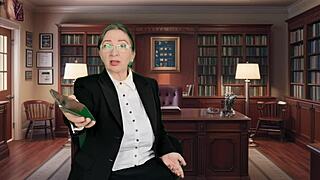 i feel so controlled by this hypnotic bully weapon against me as busty mature milf principal in roleplay