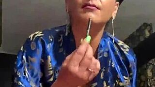 Bold Slutty Geisha Milf Craves Attention with Big Ass and Tits in Homemade Fetish