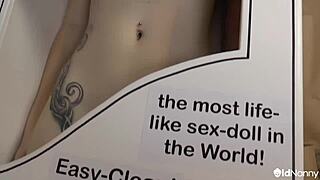 Mature chubby blonde Lacey Starr licks and muff dives on fat bisexual cougar Zara Du Rose doll in bed