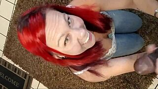 I get fucked doggystyle by my European neighbor with his big black cock in intense interracial action