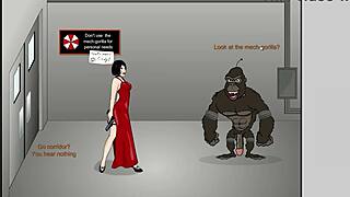 Anal Dildo Play And Pussy Licking Action With Ada Wong Vs The Pink Queen