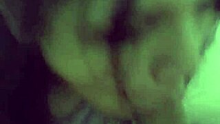 she takes his deepthroat skills to the limit before a creampie finish in this milf couple session