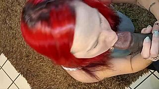 I get fucked doggystyle by my European neighbor with his big black cock in intense interracial action