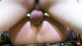 two sluts in lace stockings ride big cocks in cowgirl pose