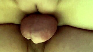 Blonde teen contrasts fitness training with raw creampie action