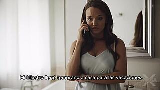 My cheating stepmom seduces me for blowjob and creampie in this taboo milf video - full on pornsuborg