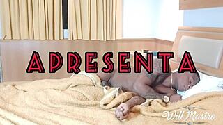 That Argentinian bodybuilder got surprised with a big black monster cock in deep blowjob action.