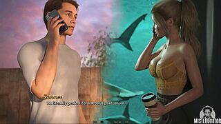 His cock deep inside her wet tight pussy