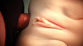 Double Penetration Action with Cute Sex Doll in Anal and Pussy Fuck!