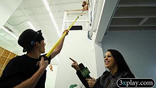 now shove that dildo deep into my wet twat while you're blindfolded and fuck it hard 