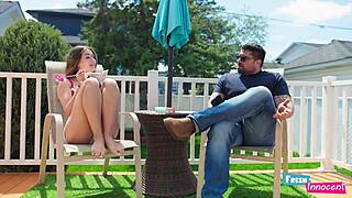 fresh & innocent - a petite 18+ teen 18+ is fucked hard over her secret diary!