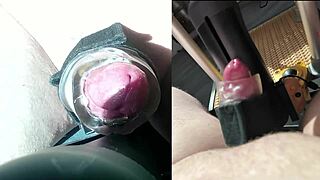 Woman Takes Control In Morning Session With Dildo Domination On Desk Making Quick Cum
