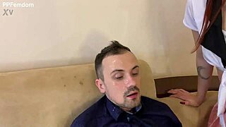 I feel so reckless as we humiliate that teacher by spitting all over his face in this double femdom session.