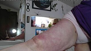 this clip 820 shows her dominating bitchboy by putting him right in her ass with femdom talk.