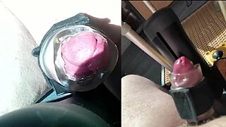 Woman Takes Control In Morning Session With Dildo Domination On Desk Making Quick Cum