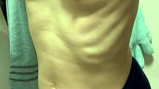 Beautiful Japanese Wife Takes Bath and Brushes Teeth Before Sex With Soft Nipples Licked to Erect State in Bathroom