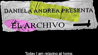 Young Colombian Girl Gives Footjob and Blowjob to Stepbrother Before Rough Cowgirl Riding and Pussy Licking