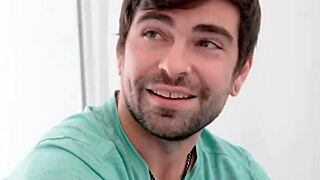 Busty Milf Doctor Sucks Patient's Big Cock with Deepthroat and Gagging in Hospital