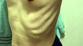 Beautiful Japanese Wife Takes Bath and Brushes Teeth Before Sex With Soft Nipples Licked to Erect State in Bathroom