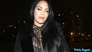 Public agent spots this juicy tits and ass Latina outdoors. He tempts her into full POV riding and orgasm.