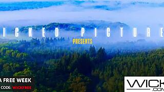 i join two hot nymphs as they eat pussy and take hard fucking in wild threesome action