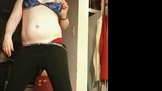 Short BBW Model Oiling Fat Body Solo