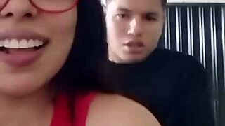 showing my husband how his best friend rides me doggystyle when he's away