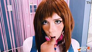 Sweetie Fox Cosplay Blowjob Compilation Is So Hot!