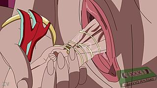 dc giganta dominates wonder woman in femdom solo masturbation