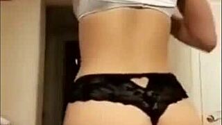 Oh Wow, This Blonde Babe Shows Off Her Perfect Body and Big Tits!