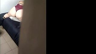 my married neighbor invites me to fuck her part 1, she's a horny latina milf 😈💍